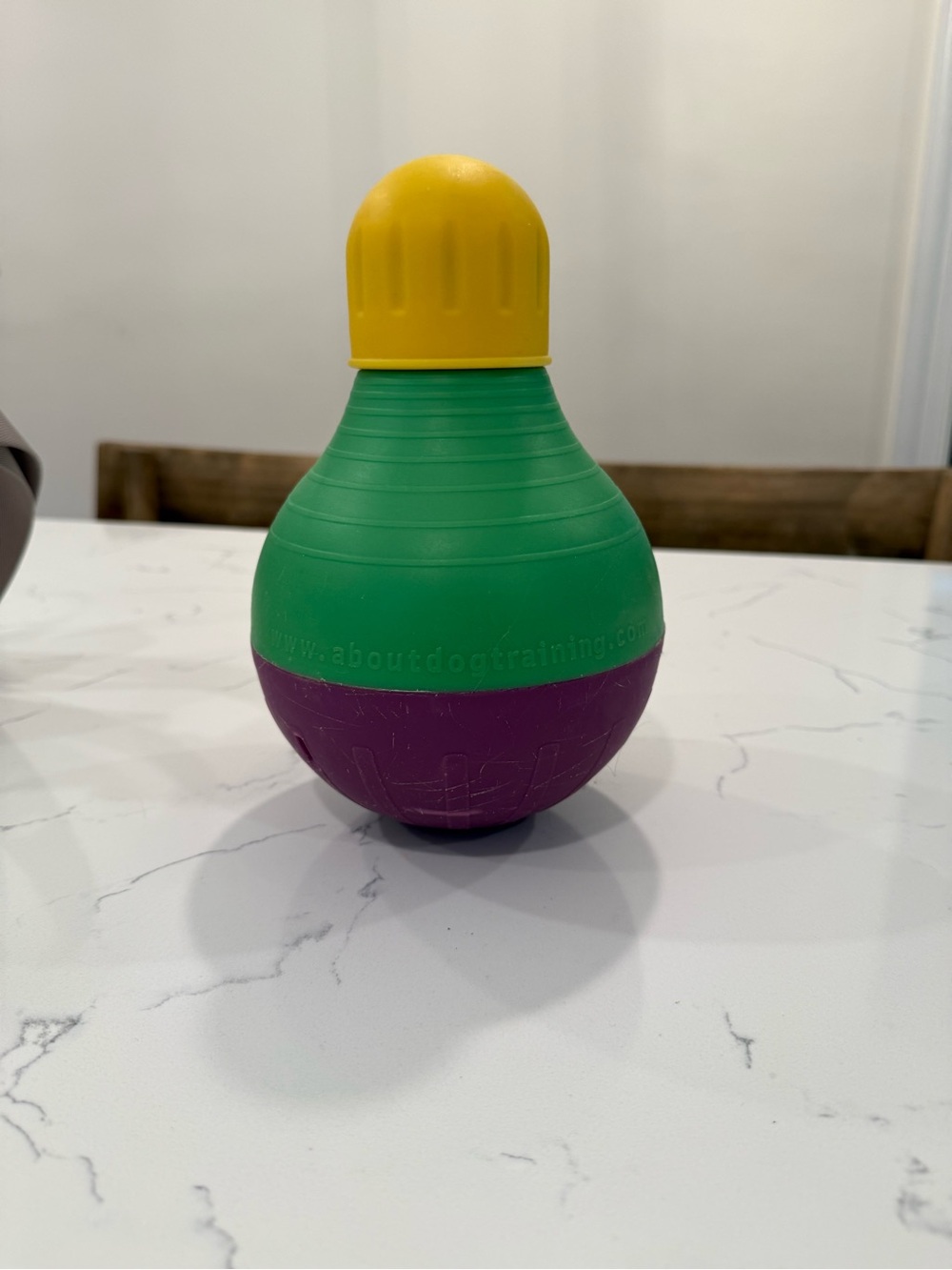 Starmark bob a lot large interacting treat dog toy